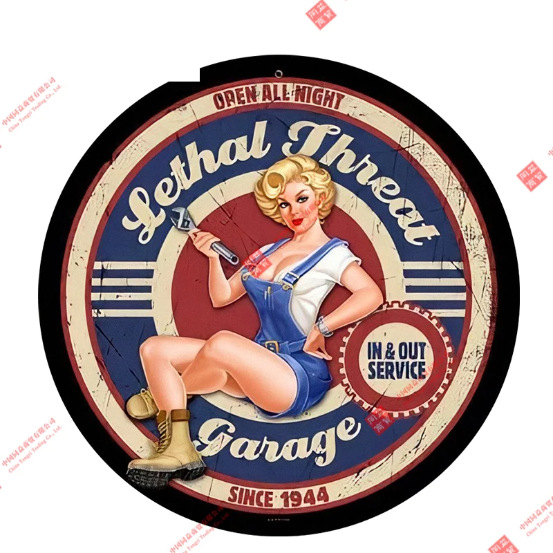 Hot Sell Personality Sexy Beauty Pin Up Girl Lethal Garage Round Sign Car Stickers Waterproof Windows Decal for JEEP Van Bike
Hot Sell Personality Sexy Beauty Pin Up Girl Lethal Garage Round Sign Car Stickers Waterproof Windows Decal for JEEP Van Bike