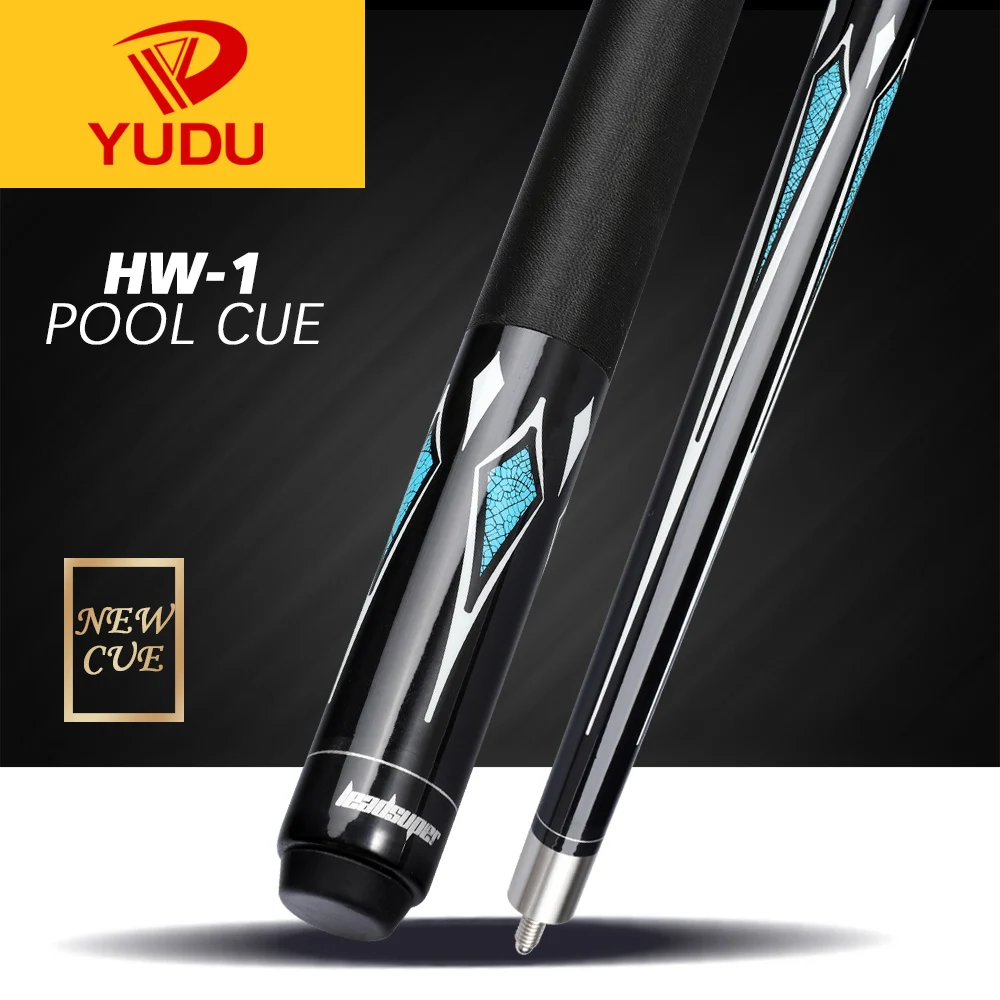 YUDU New Arrival HW-1 Billiard Pool Cue 13mm Tip North American Solid Maple Shaft Professional Billard Stick Kit Factory Outlet
YUDU New Arrival HW-1 Billiard Pool Cue 13mm Tip North American Solid Maple Shaft Professional Billard Stick Kit Factory Outlet