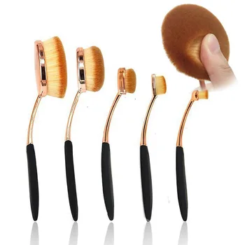 5pcs Makeup Brushes Set Soft Oval Head Shaped Foundation Concealer Brush Kit Cosmetic Tool Professional Makeup Blending Brush
5pcs Makeup Brushes Set Soft Oval Head Shaped Foundation Concealer Brush Kit Cosmetic Tool Professional Makeup Blending Brush
