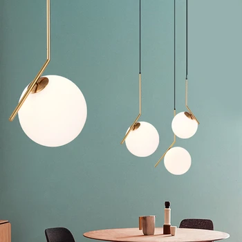 Modern Glass Ball Pendant Lights For Home Dining Room Living Bedroom Hang Lamp Restaurant Decor Fixtures Lighting AC85-240V
Modern Glass Ball Pendant Lights For Home Dining Room Living Bedroom Hang Lamp Restaurant Decor Fixtures Lighting AC85-240V