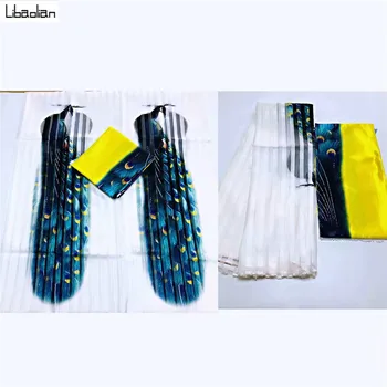 African satin fabric organza silk fabric 2020 high quality chiffon lace for women 4+2yards/lot M29-7
African satin fabric organza silk fabric 2020 high quality chiffon lace for women 4+2yards/lot M29-7