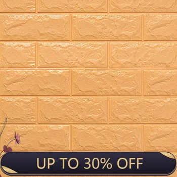 70*77cm DIY 3D Brick PE Foam Wallpaper Panels Room Decal Stone Decoration Embossed DIY Self Adhensive 3D Brick Wall Stickers
70*77cm DIY 3D Brick PE Foam Wallpaper Panels Room Decal Stone Decoration Embossed DIY Self Adhensive 3D Brick Wall Stickers