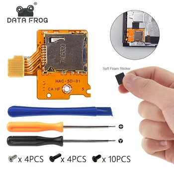 Data Frog Micro SD Card Slot Socket Board Replacement For Nintendo Switch Game Console TF Card Board Repair For Nintendo Switch
Data Frog Micro SD Card Slot Socket Board Replacement For Nintendo Switch Game Console TF Card Board Repair For Nintendo Switch