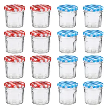 12pcs Transparent Glass Jam Honey Storage Jars Pickles Sealed Containers with Lid for Kitchen Storage
12pcs Transparent Glass Jam Honey Storage Jars Pickles Sealed Containers with Lid for Kitchen Storage