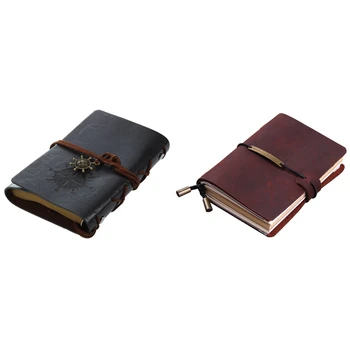 Leather Bound Blank Pages Journal Diary Notepad Notebook (Black) S & Leather Notebook for Men & Women, Red Wine
Leather Bound Blank Pages Journal Diary Notepad Notebook (Black) S & Leather Notebook for Men & Women, Red Wine