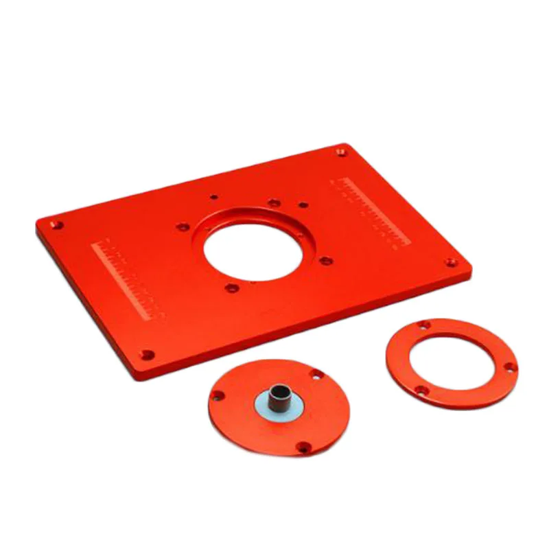 Aluminum Electric Woo Milling Machine Flip Board Guide Table Router Insert Plate
Aluminum Electric Woo Milling Machine Flip Board Guide Table Router Insert Plate