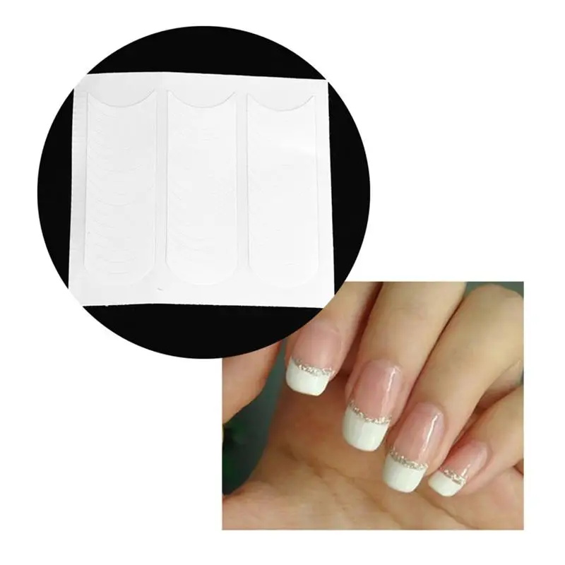 10pcs/pack White French Nail Stickers Manicure Strip Nail Art Form Finger Tip Guides Sticker DIY Line Tips Stickers & Decals
10pcs/pack White French Nail Stickers Manicure Strip Nail Art Form Finger Tip Guides Sticker DIY Line Tips Stickers & Decals