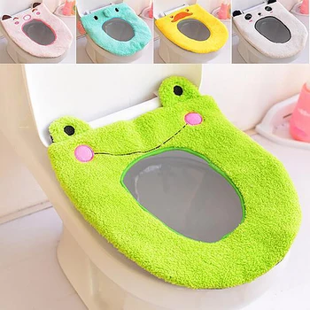 Cartoon Warm Soft Washable Toilet Seat Cover Mat Set For Home Decor Closestool Mat Seat Case Toilet Lid Cover Accessories
Cartoon Warm Soft Washable Toilet Seat Cover Mat Set For Home Decor Closestool Mat Seat Case Toilet Lid Cover Accessories