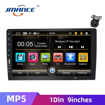 JMANCE 1 din Radio Car Multimedia Player Front USB Interface 9" Autoradio Mirrorlink for Volkswagen Nissan Hyundai Kia Toyota
JMANCE 1 din Radio Car Multimedia Player Front USB Interface 9" Autoradio Mirrorlink for Volkswagen Nissan Hyundai Kia Toyota