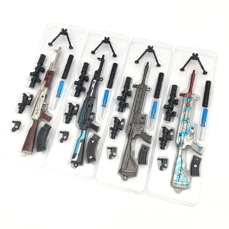 2020 Popular shooting game PUBG peace Elite Key Chains AWM Gold Keel alloy Key Chain Multi-lens Assembly key ring
2020 Popular shooting game PUBG peace Elite Key Chains AWM Gold Keel alloy Key Chain Multi-lens Assembly key ring