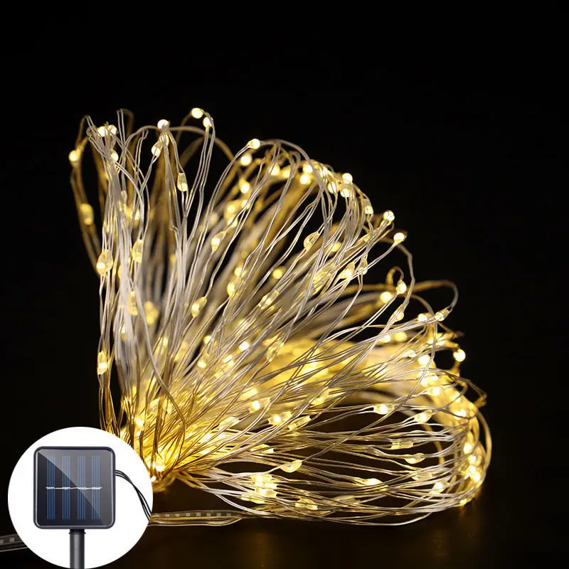 Solar String Fairy Lights 30m 300LED / 10M 100 LED Waterproof Outdoor Garland Solar Power Lamp Christmas for Led Outdoor Decor
Solar String Fairy Lights 30m 300LED / 10M 100 LED Waterproof Outdoor Garland Solar Power Lamp Christmas for Led Outdoor Decor