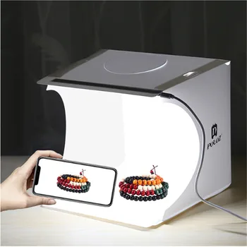Mini Folding Lightbox Photography Photo Studio Softbox 1 Panel LED Light Soft Box Photo Background Kit Light box for DSLR Camera
Mini Folding Lightbox Photography Photo Studio Softbox 1 Panel LED Light Soft Box Photo Background Kit Light box for DSLR Camera