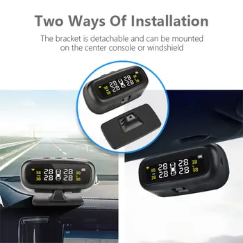 Black TPMS Solar USB Tmps Gauge Tire Pressure Monitor Stable PC Tire Pressure Monitoring System
Black TPMS Solar USB Tmps Gauge Tire Pressure Monitor Stable PC Tire Pressure Monitoring System