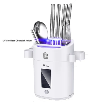 Smart UV Sterilizer Chopsticks Holder Solar Panel Charging Antibacterial Lamp Chopstick Storage Kitchen Accessories Organizer
Smart UV Sterilizer Chopsticks Holder Solar Panel Charging Antibacterial Lamp Chopstick Storage Kitchen Accessories Organizer