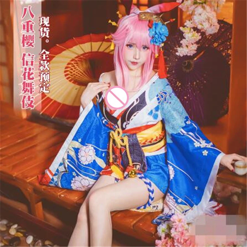 Anime Cosplay Costume Honkai Impact 3rd Yae Sakura Dancer Kimono Style Dress Z
Anime Cosplay Costume Honkai Impact 3rd Yae Sakura Dancer Kimono Style Dress Z