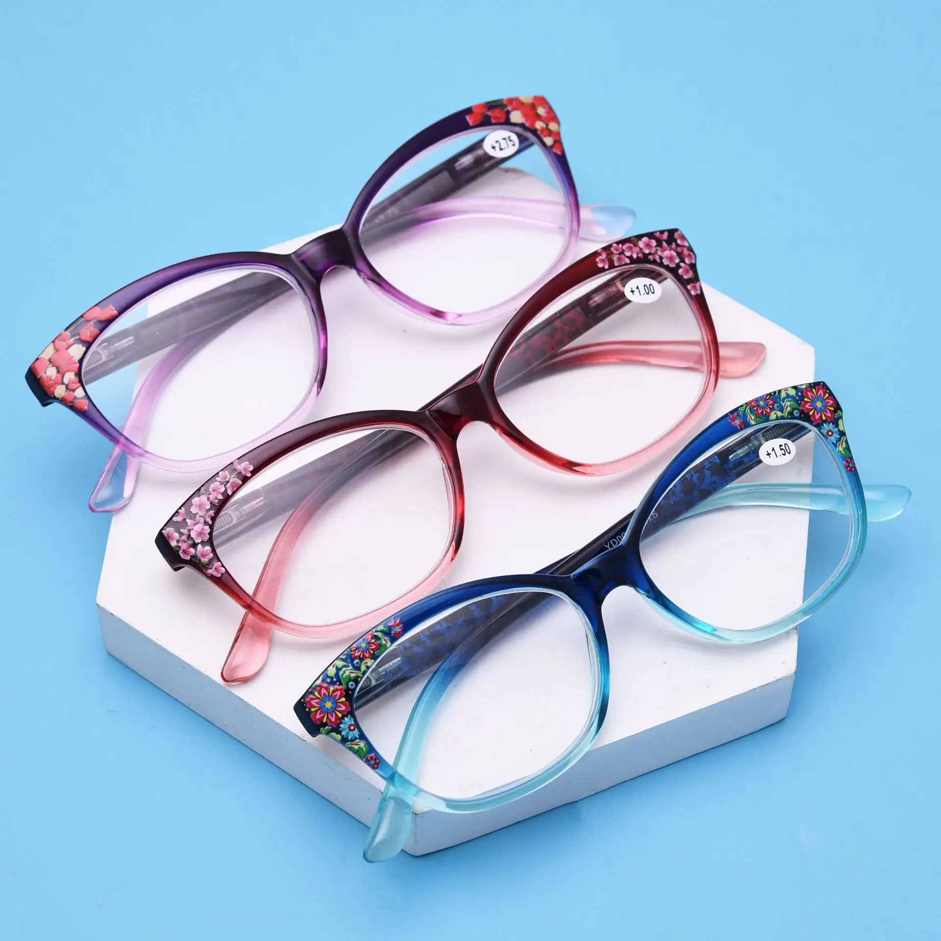 Retro Floral Cat Eye Reading Glasses Women Eyeglasses Presbyopic Anti Fatigue Reading-glasse Hyperopia Women's Glasses
Retro Floral Cat Eye Reading Glasses Women Eyeglasses Presbyopic Anti Fatigue Reading-glasse Hyperopia Women's Glasses