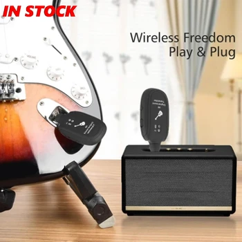 Electric guitar wireless pickup ABS Built-in Rechargeable Guitar Wireless System Transmitter Receiver 1 Set
Electric guitar wireless pickup ABS Built-in Rechargeable Guitar Wireless System Transmitter Receiver 1 Set