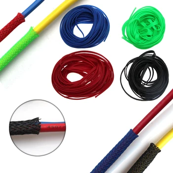 Black Blue Green Red 6mm 10M Insulation Tight PET Expandable Braided Sleeving Cable Sleeves Wire Gland Cables Protection
Black Blue Green Red 6mm 10M Insulation Tight PET Expandable Braided Sleeving Cable Sleeves Wire Gland Cables Protection
