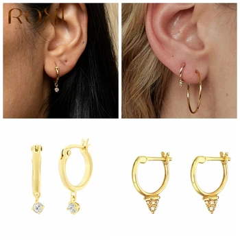 ROXI Career Rivets Round Gemstones Hoop Earrings for Women Girls Banquet Wedding Jewelry Earrings 925 Sterling Silver Pendientes
ROXI Career Rivets Round Gemstones Hoop Earrings for Women Girls Banquet Wedding Jewelry Earrings 925 Sterling Silver Pendientes