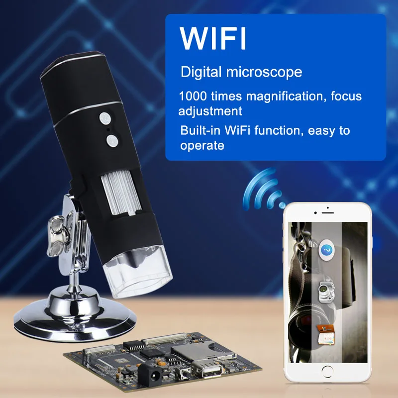 Mega Pixels 1000X 8 LED Digital Microscope For Android phone USB For PC Magnifier Electronic Stereo USB Endoscope
Mega Pixels 1000X 8 LED Digital Microscope For Android phone USB For PC Magnifier Electronic Stereo USB Endoscope