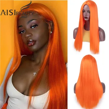 AISIBEAUTY 26''Orange Synthetic Wigs for Women Synthetic Long Straight Wigs 16Colors Avaliable Heat Resistant Fiber Cosplay Wig 
AISIBEAUTY 26''Orange Synthetic Wigs for Women Synthetic Long Straight Wigs 16Colors Avaliable Heat Resistant Fiber Cosplay Wig