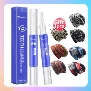PUTIMI Teeth Whitener Gel Pen Oral Care Bleaching Whitening Teeth Pen Serum Remove Plaque Stains Toothpaste Teeth Whitening Pen
PUTIMI Teeth Whitener Gel Pen Oral Care Bleaching Whitening Teeth Pen Serum Remove Plaque Stains Toothpaste Teeth Whitening Pen
