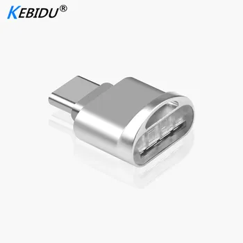 Kebidu Portable Mini OTG Card Reader Type C Micro SD TF Memory Card Reader Adapter USB 3.1 Card Reader for Phone
Kebidu Portable Mini OTG Card Reader Type C Micro SD TF Memory Card Reader Adapter USB 3.1 Card Reader for Phone