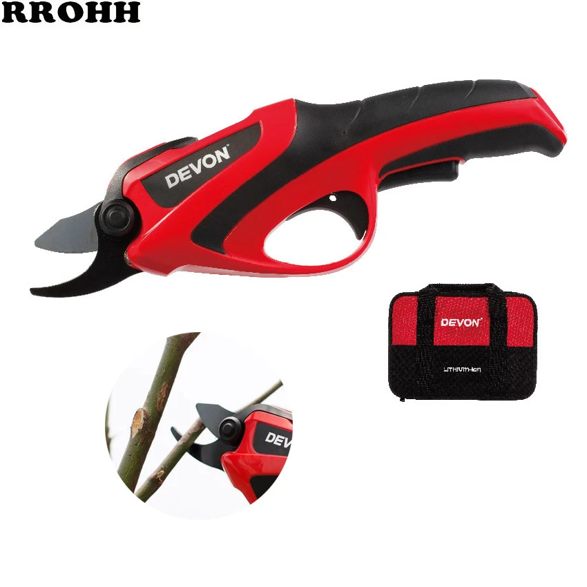Double Switch Garden Electric Pruning Scissors With LED Work Light Cordless Branch Cutter Electric Shear Fruit Pruning Tool
Double Switch Garden Electric Pruning Scissors With LED Work Light Cordless Branch Cutter Electric Shear Fruit Pruning Tool