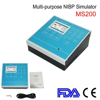 MS200 NIBP Simulator Blood Pressure Monitor Tester Non-Invasive Simulation Heart Rate Simulatecalibration NIBP Monitor Tester
MS200 NIBP Simulator Blood Pressure Monitor Tester Non-Invasive Simulation Heart Rate Simulatecalibration NIBP Monitor Tester