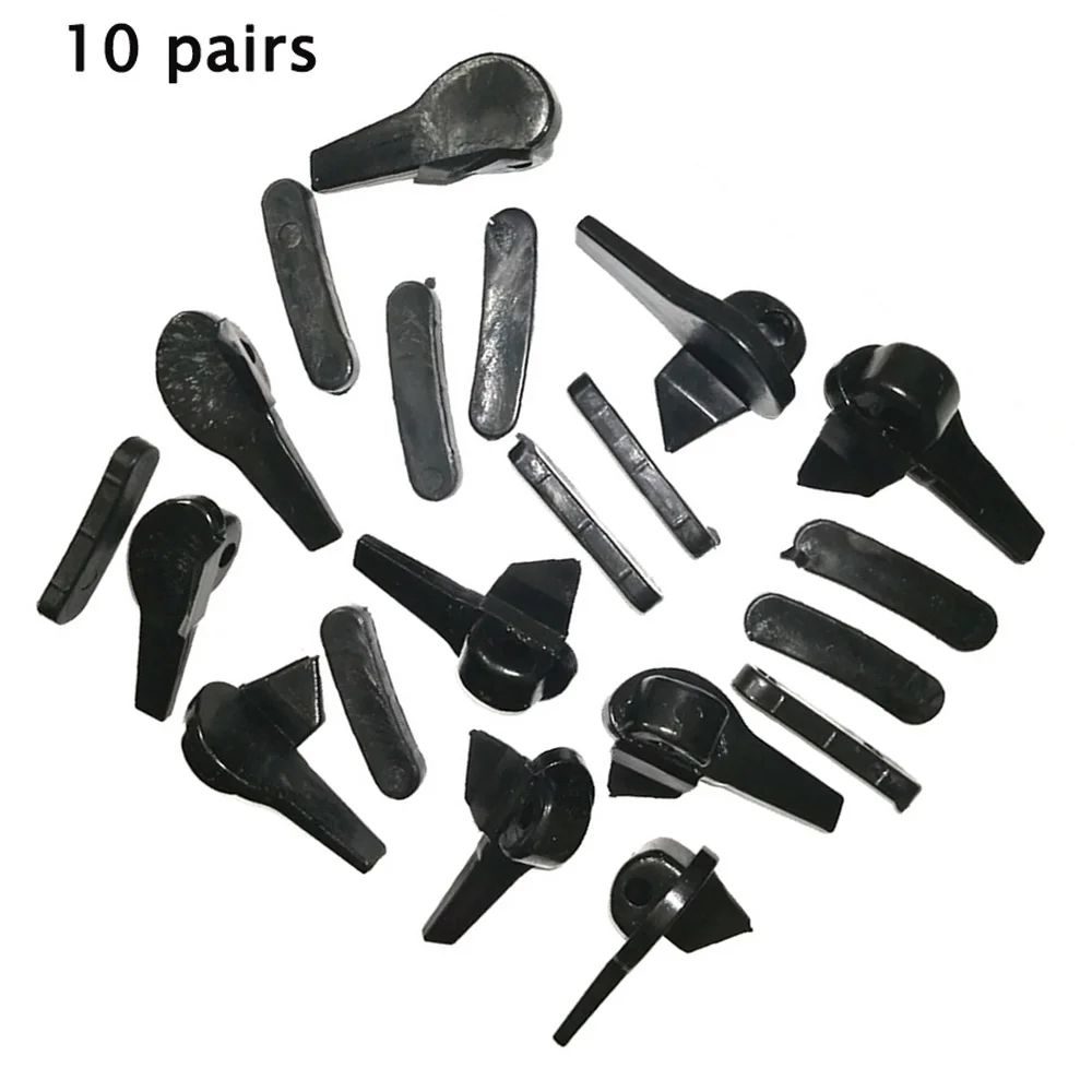 10 Pairs Tyre Disassembly Head Tire Changer Demount Bird Bead Black Supplies