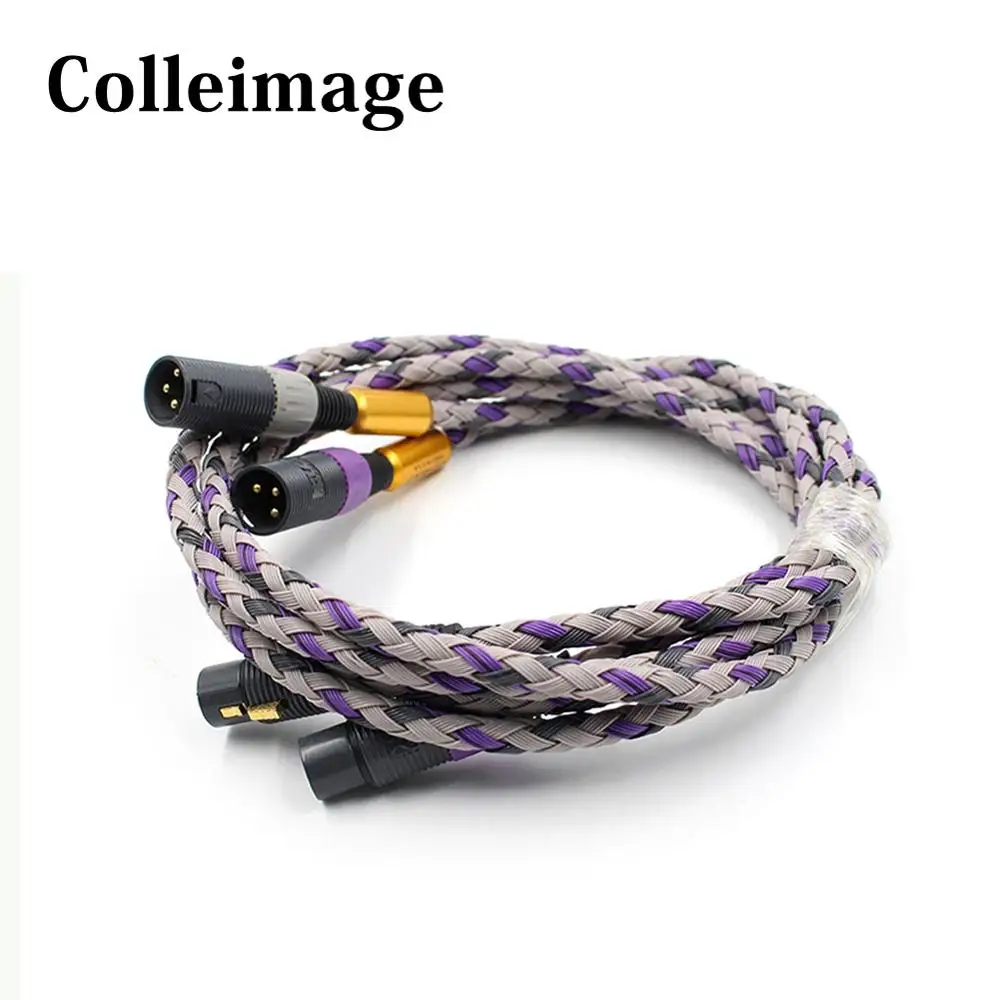 Colleimage Hifi Signature S3-2 XLR Balanced Cable Hi-end XLR Male to XLR Female Cable With Gold-plated XLR Connector
Colleimage Hifi Signature S3-2 XLR Balanced Cable Hi-end XLR Male to XLR Female Cable With Gold-plated XLR Connector