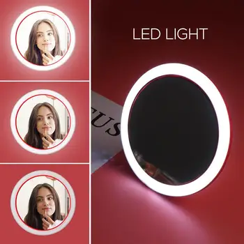 Wireless Charging Pad Portable LED Lighted Mini Circular Makeup Mirror Compact Sensing Lighting Cosmetic Mirror
Wireless Charging Pad Portable LED Lighted Mini Circular Makeup Mirror Compact Sensing Lighting Cosmetic Mirror