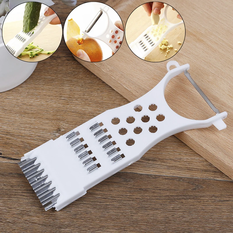 Multi-function Shredder Plastic Vegetable Fruit Planer Stainless Steel Knife Carrot Potato Kitchen Tools
Multi-function Shredder Plastic Vegetable Fruit Planer Stainless Steel Knife Carrot Potato Kitchen Tools