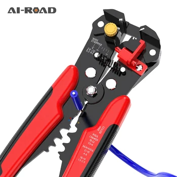 Wire cutter automatic crimping wire stripper multi-functional peeling tools Terminal pliers 0.2-6.0mm hand tool
Wire cutter automatic crimping wire stripper multi-functional peeling tools Terminal pliers 0.2-6.0mm hand tool
