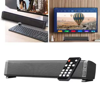 Stage TV Music Playing TF Card Support Wireless Remote Control Computer Home Stereo Audio Bluetooth Sound Bar Speaker Super Bass
Stage TV Music Playing TF Card Support Wireless Remote Control Computer Home Stereo Audio Bluetooth Sound Bar Speaker Super Bass