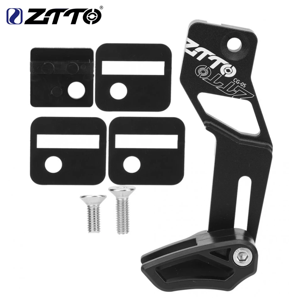 ZTTO Bicycle Chain Guide Clamp Mount late Single-deck D Type Guard Stabilizer for 32T-40T Bike | Спорт и развлечения