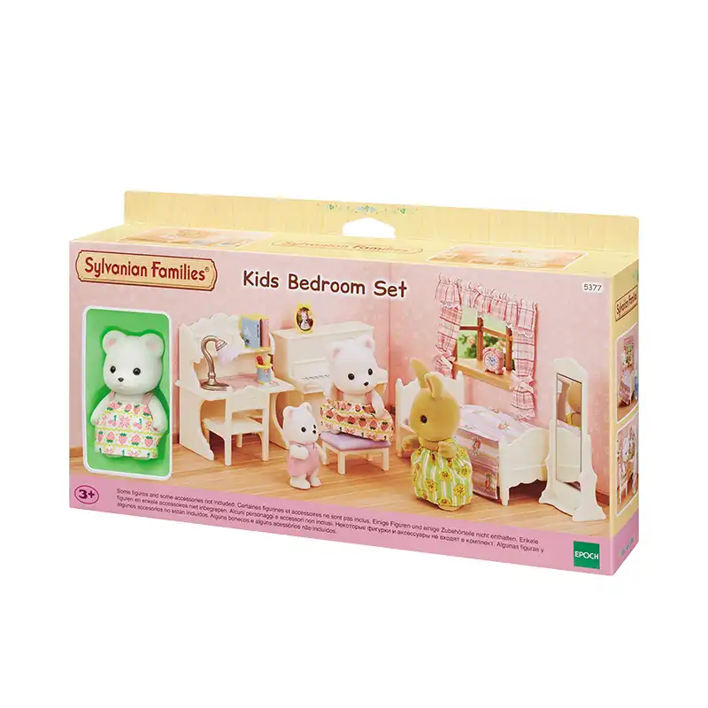 sylvanian families childrens bedroom furniture set