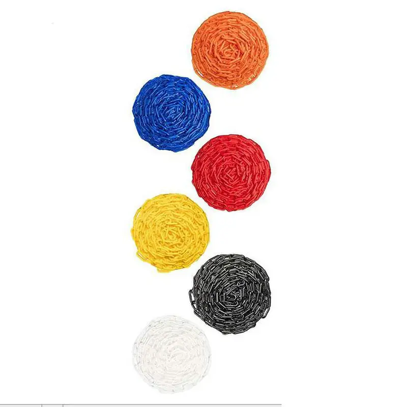Plastic-Chain-Links-Green-Chain-Link-Plastic-Chains-Halloween-Chain-Crowd-Control-Chain