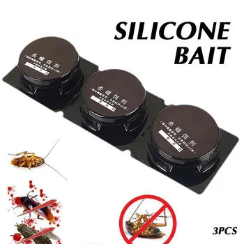 Insecticide Bait Cockroach Bait Non-Toxic Miraculous 3PCS/Box Solid Kitchen Home Contagion Cockroach Killing Catcher Insect
Insecticide Bait Cockroach Bait Non-Toxic Miraculous 3PCS/Box Solid Kitchen Home Contagion Cockroach Killing Catcher Insect