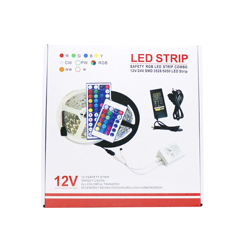 SZYOUMY Flexible RGB LED Strip Light 5M 300LEDs 5050 60LEDs/m 5PCS/Lot BOX Package+Adapter+44Key Remote Free Shipping
SZYOUMY Flexible RGB LED Strip Light 5M 300LEDs 5050 60LEDs/m 5PCS/Lot BOX Package+Adapter+44Key Remote Free Shipping