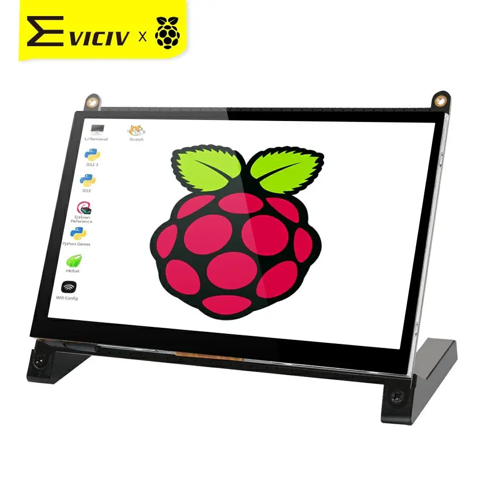 EVICIV 7 Inch Raspberry Pi 4 Portable Monitor Rasberry Touchscreen Kit HDMI LCD RasPi IPS Screen Touch Raspberrypi DIY Raspbian
EVICIV 7 Inch Raspberry Pi 4 Portable Monitor Rasberry Touchscreen Kit HDMI LCD RasPi IPS Screen Touch Raspberrypi DIY Raspbian