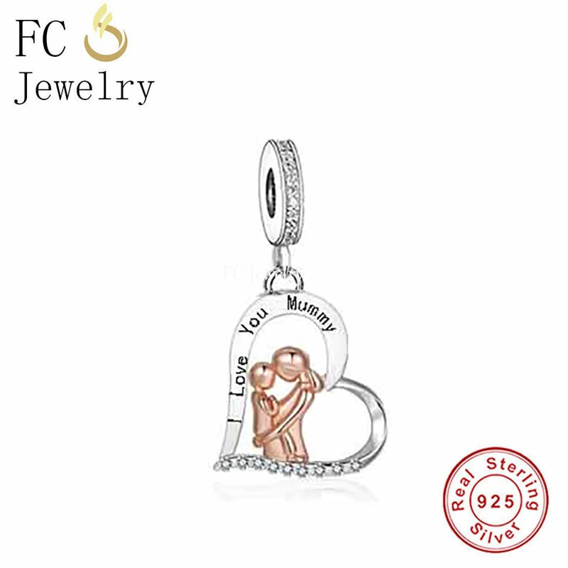 FC Jewelry Fit Original Pan Charms Bracelet 925 Sterling Silver I Love You Mummy Bead For Making Mother's Day Gift Berloque
FC Jewelry Fit Original Pan Charms Bracelet 925 Sterling Silver I Love You Mummy Bead For Making Mother's Day Gift Berloque