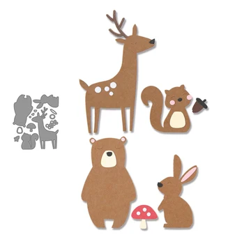 Forest Friends Metal Cutting Star Dies for DIY Scrapbook Cutting Die Paper Cards Embossed Decorative Craft Die Cut 2020 New 
Forest Friends Metal Cutting Star Dies for DIY Scrapbook Cutting Die Paper Cards Embossed Decorative Craft Die Cut 2020 New