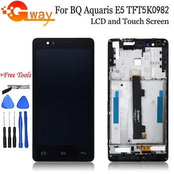 FSTGWAY For BQ Aquaris E5 4G LCD+Touch Screen Digitizer Assembly TFT5K0982FPC-A2-E LCD With Frame For BQ Aquaris E5 0982 LCD
FSTGWAY For BQ Aquaris E5 4G LCD+Touch Screen Digitizer Assembly TFT5K0982FPC-A2-E LCD With Frame For BQ Aquaris E5 0982 LCD