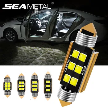 Festoon 31MM 36MM 39MM 41MM CSP LED Bulb C5W C10W Lamp 12V Error Free Reading Dome Light Lamp Auto Interior Lights Car Styling
Festoon 31MM 36MM 39MM 41MM CSP LED Bulb C5W C10W Lamp 12V Error Free Reading Dome Light Lamp Auto Interior Lights Car Styling