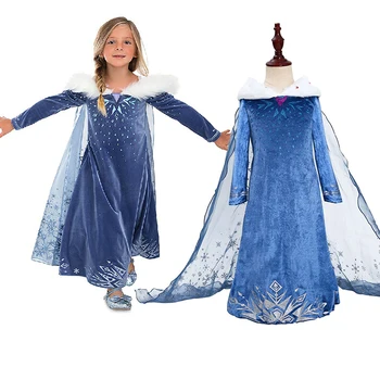 Ice Snow Story Cosplay Elsa Anna Girls Dress Snow Queen Princess Dress Birthday Party Vestidos Cartoon Fantasy Baby Girl Clothes
Ice Snow Story Cosplay Elsa Anna Girls Dress Snow Queen Princess Dress Birthday Party Vestidos Cartoon Fantasy Baby Girl Clothes