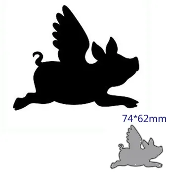 metal cutting dies cut die mold Animal flying pig decoration Scrapbook paper craft knife mould blade punch stencils 
metal cutting dies cut die mold Animal flying pig decoration Scrapbook paper craft knife mould blade punch stencils