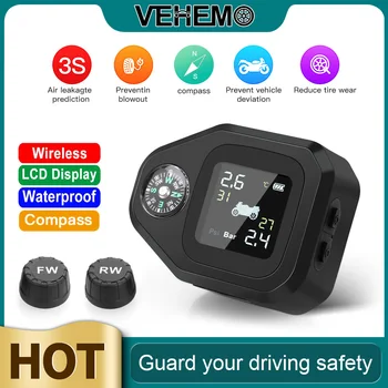 ☆VEHEMO ☆ 2020 Tire Pressure Monitoring System TPMS 2PCS Sensor Tire Pressure Alarm Tire Pressure Monitoring Motorbike 
☆VEHEMO ☆ 2020 Tire Pressure Monitoring System TPMS 2PCS Sensor Tire Pressure Alarm Tire Pressure Monitoring Motorbike