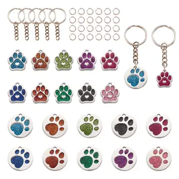pandahall Jewelry Making Kits DIY Keychain with Platinum Plated Iron Jump Rings Split Key Rings Enamel Pendants Dog Paw Prints
pandahall Jewelry Making Kits DIY Keychain with Platinum Plated Iron Jump Rings Split Key Rings Enamel Pendants Dog Paw Prints