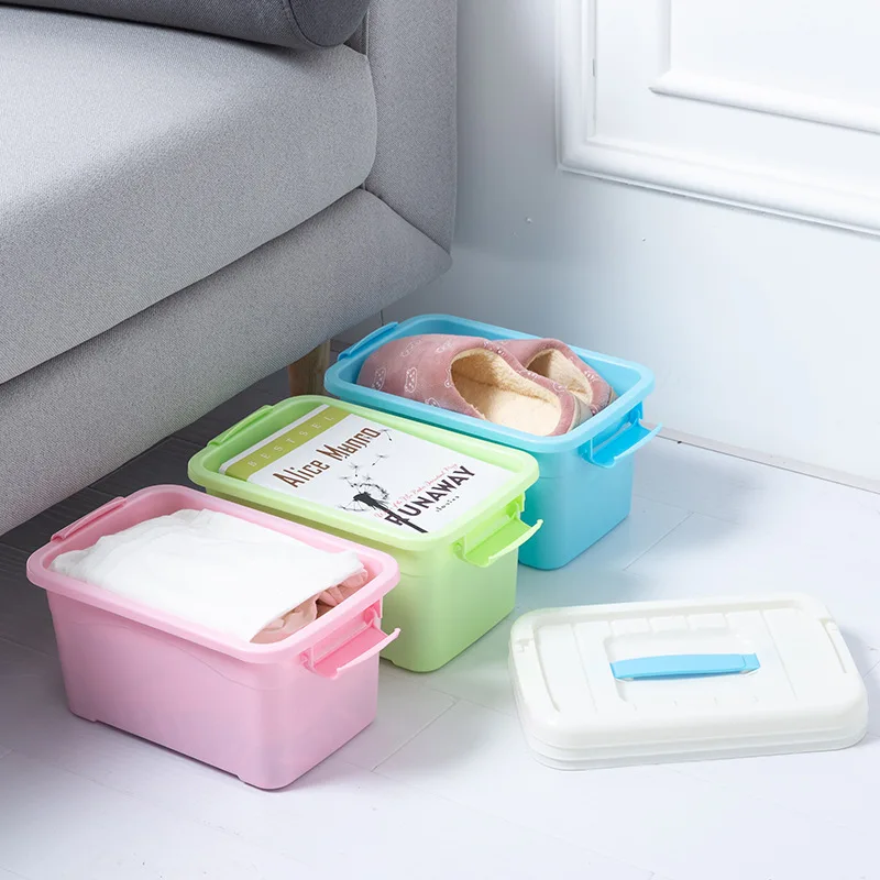 Plastic Portable Storage Box With Student Stationery Storage Box Cosmetic Cosmetic Snacks Storage Box 20cm x 15cm, 1 pc
Plastic Portable Storage Box With Student Stationery Storage Box Cosmetic Cosmetic Snacks Storage Box 20cm x 15cm, 1 pc